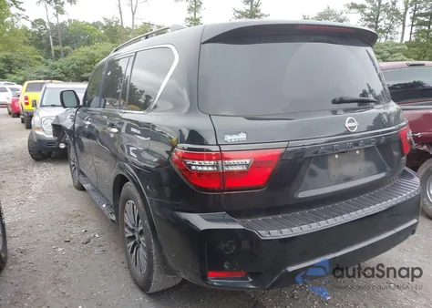 2022 Nissan Armada Sl 2Wd из США, поврежденный, VIN JN8AY2BA5N9390695